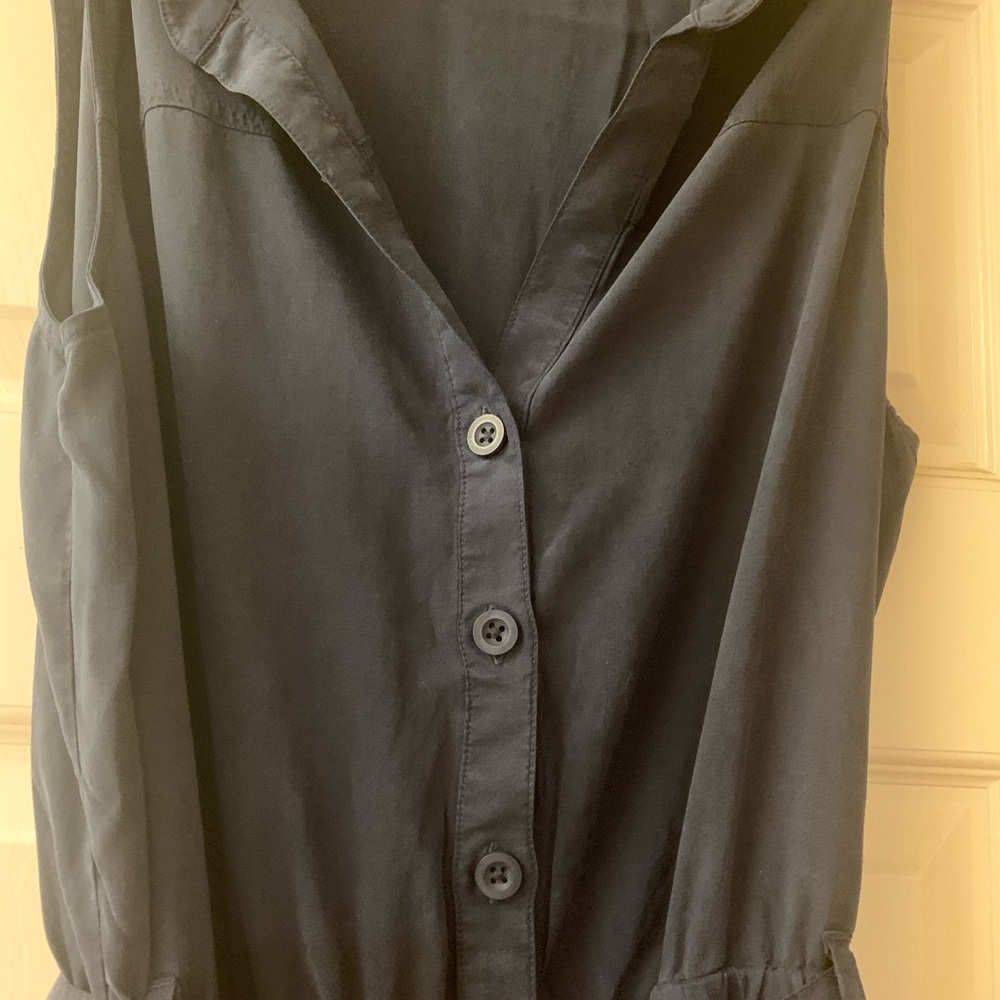 NWT Sundance Cloth & Stone Navy Blue Jumpsuit - Picture 6 of 14